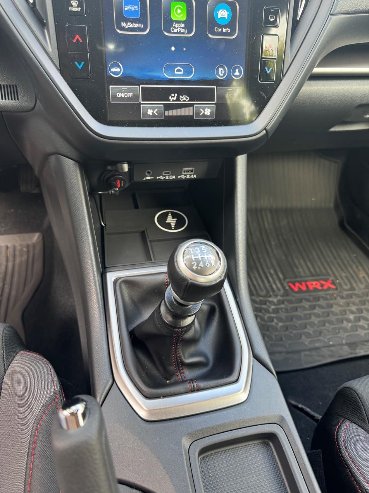 for 2022-2026 Subaru WRX 15W Fast Wireless Charger, Car Qi Charging Station Pad Mat fits Subaru WRX Accessories customer photo 1