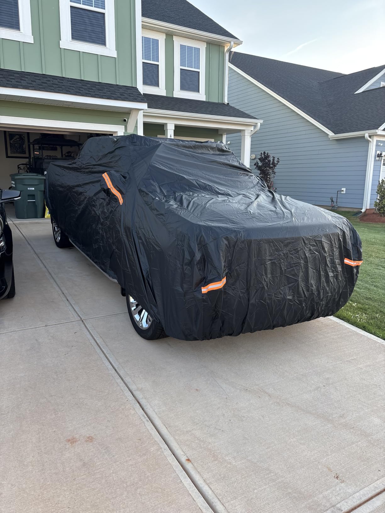 X AUTOHAUX Car Cover for Kia Soul 2009-2025 210D-PU Outdoor Full Car Cover All Weather with Door Zipper for Waterproof Windproof Sun Rain Snow Protection customer photo 1