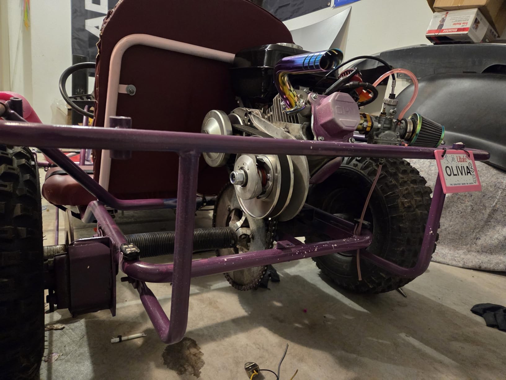 Go Kart Brake and Throttle Pedal Kit with 71