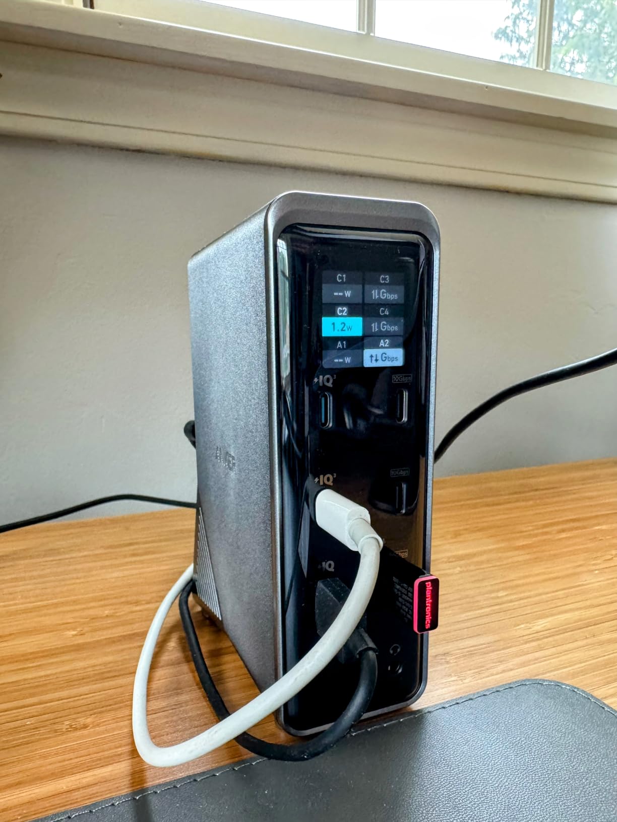 Anker Prime Docking Station, 14-in-1 Laptop Docking Station Dual Monitor | Dual 4K HDMI, 160W Max Output, 10Gbps Data Transfer, Smart Interface customer photo 2