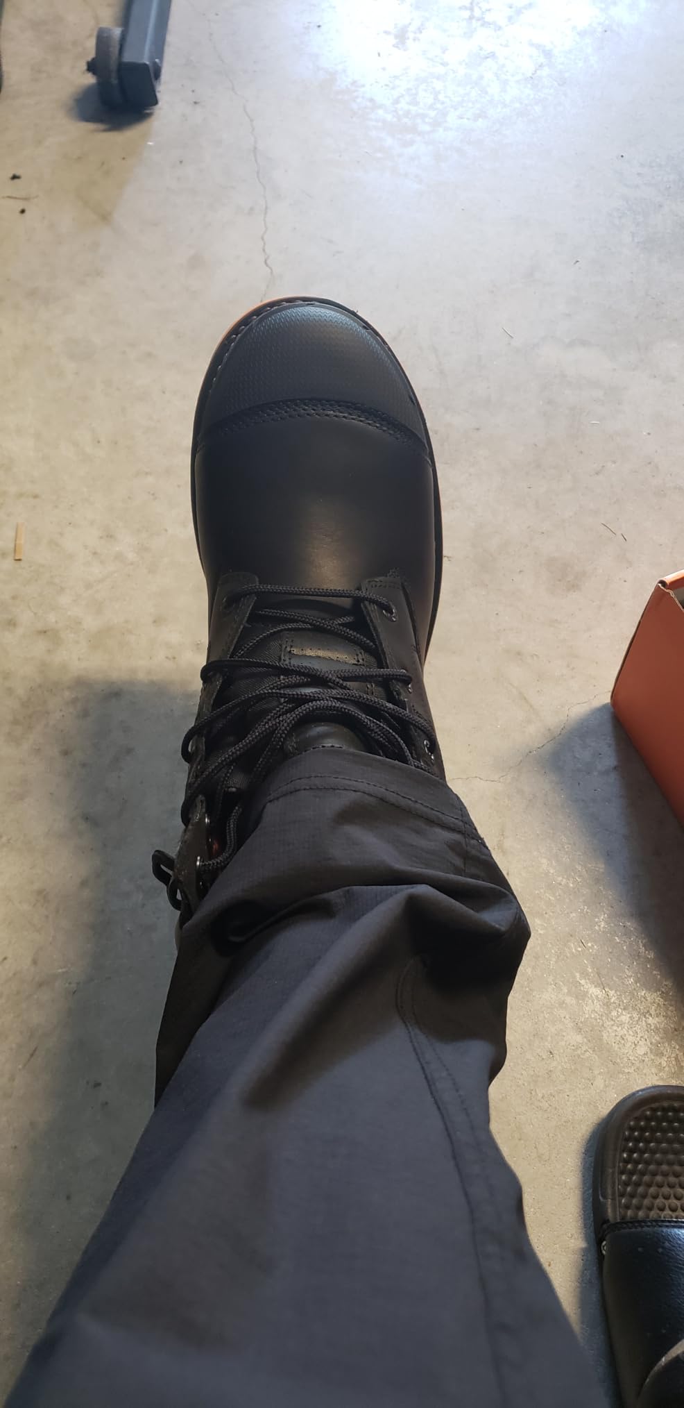 Timberland PRO Men's Boondock 6 Inch Composite Safety Toe Waterproof Industrial Work Boot customer photo 2