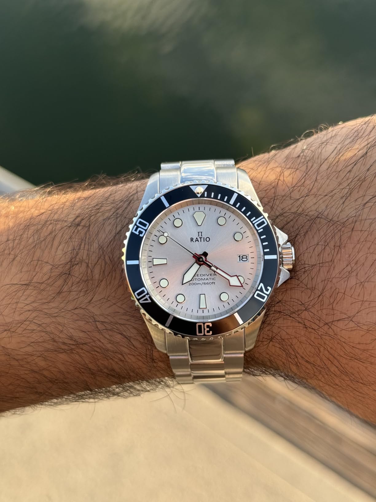 RATIO FreeDiver Sapphire Crystal Diver Watch Japanese Automatic Movement Dive Watch 200m Water Resistant Diving Watch customer photo 2