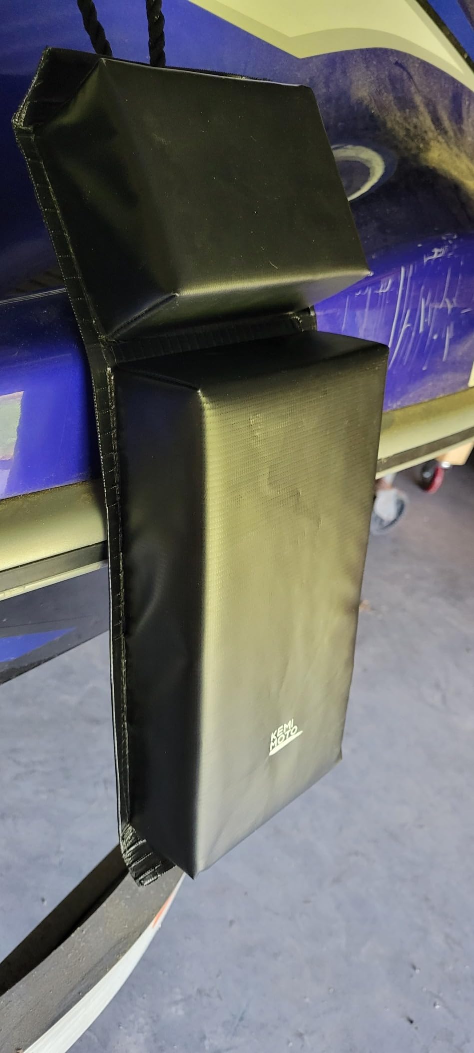 KEMIMOTO PWC Boat Fenders, 2 Pack Boat Bumpers for Jet Ski, Boat Fenders Bumpers for Docking with 2 Ropes 18in, Boat Accessories customer photo 1