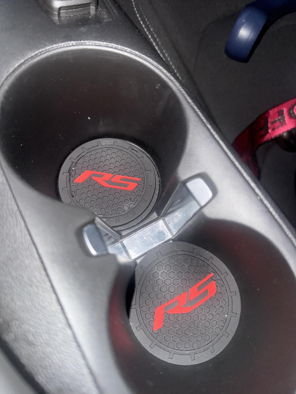 2Pcs Car Cup Holder Coaster for Camaro RS Accessories Auto Anti Slip Cup Holder Insert Coaster Car Interior Accessories (RS) customer photo 2