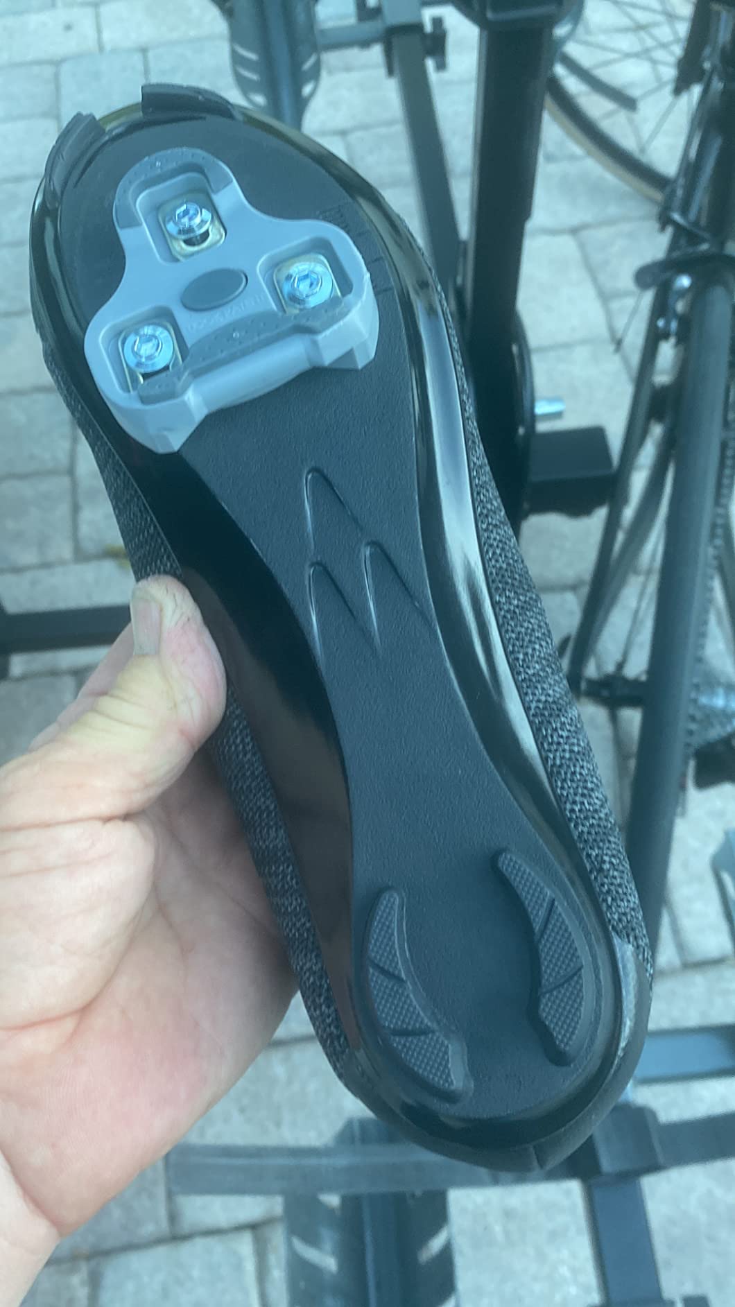 Strada Mens SPD & Peloton Shoes -- 2 in 1 Cycling Shoes -- Install Your Own Delta or SPD Cleats for Spin Bikes, Indoor Cycles or Most Mens Bicycles customer photo 2