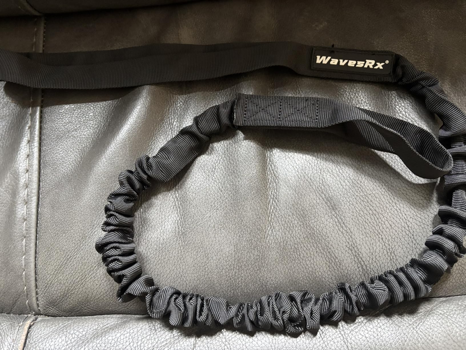 WAVESRX BowTether PWC Anchor and Dock Line - Shock Absorbing Elastic Bungee Rope Stretches 4 to 6 FT - Mooring Tether Pre Attached to Jet Ski Bow Eye for Quick Anchoring and Easy Docking customer photo 2