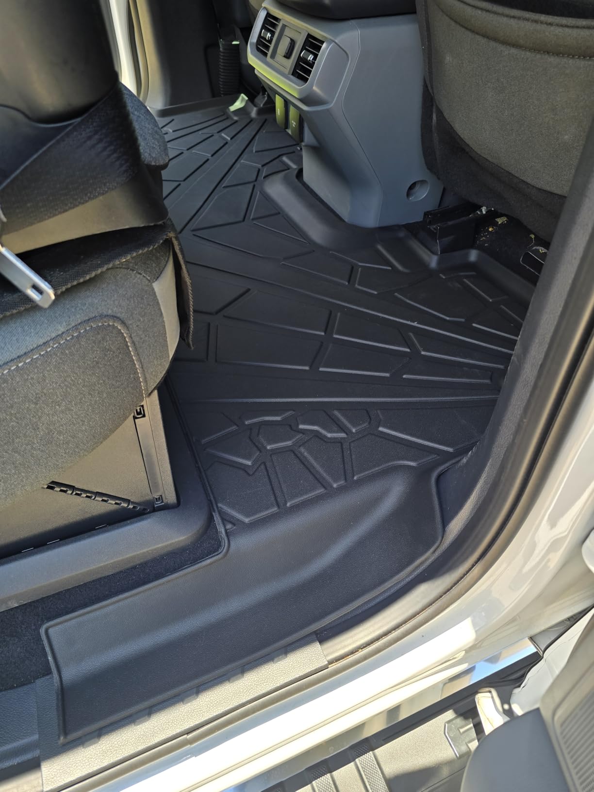 KARPAL Floor Mats for 2015-2024 2025 2026 Ford Edge, Custom Fit TPE All Weather Ford Edge Accessories 1st & 2nd Row Floor Liner & Trunk Mat customer photo 2