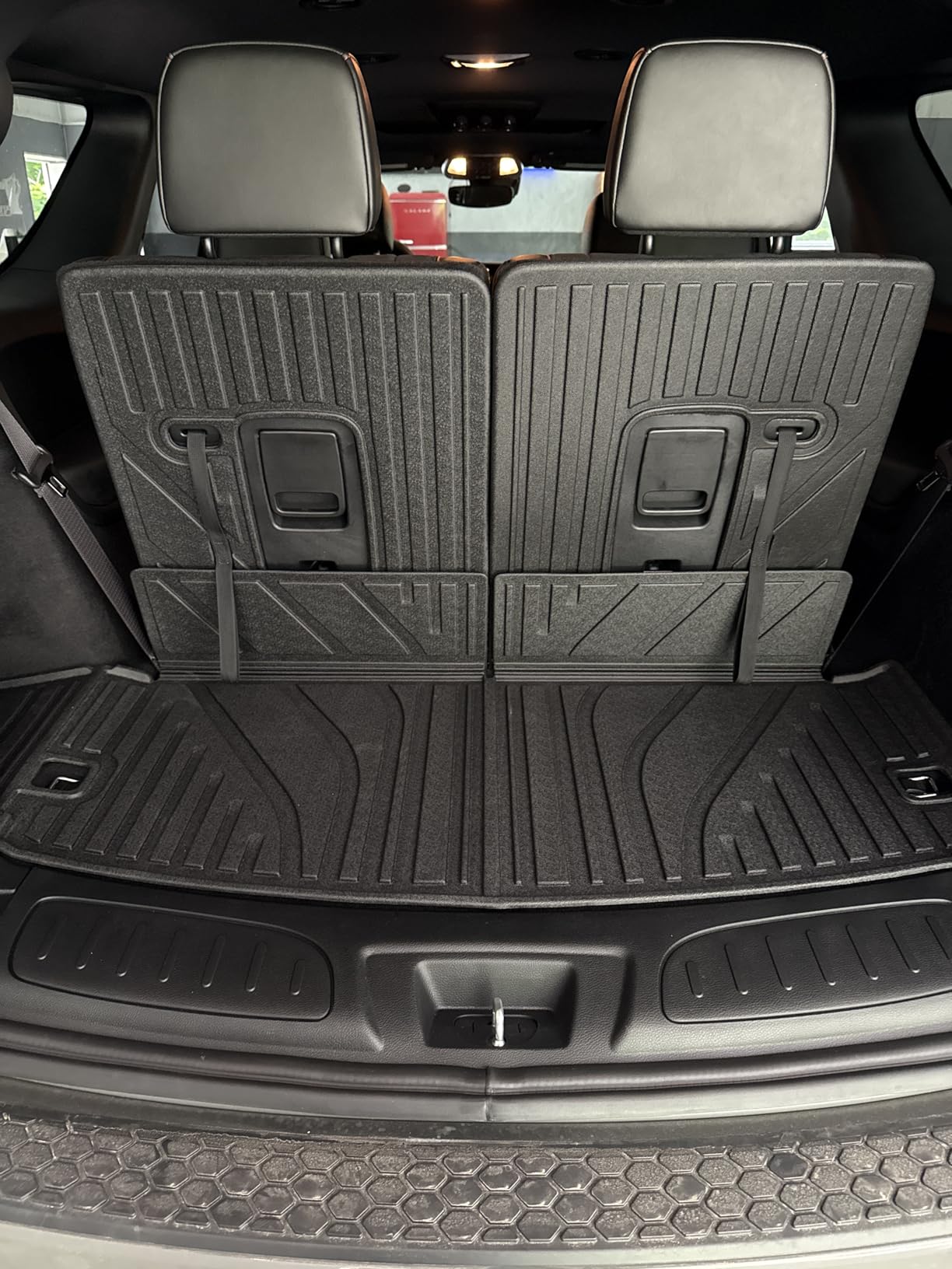 powoq Cargo Sidewall Protector Compatible with 2016-2026 Dodge Durango Trunk Sidewall Protector Mat Replacement for 2016-2026 Dodge Durango Accessories customer photo 1