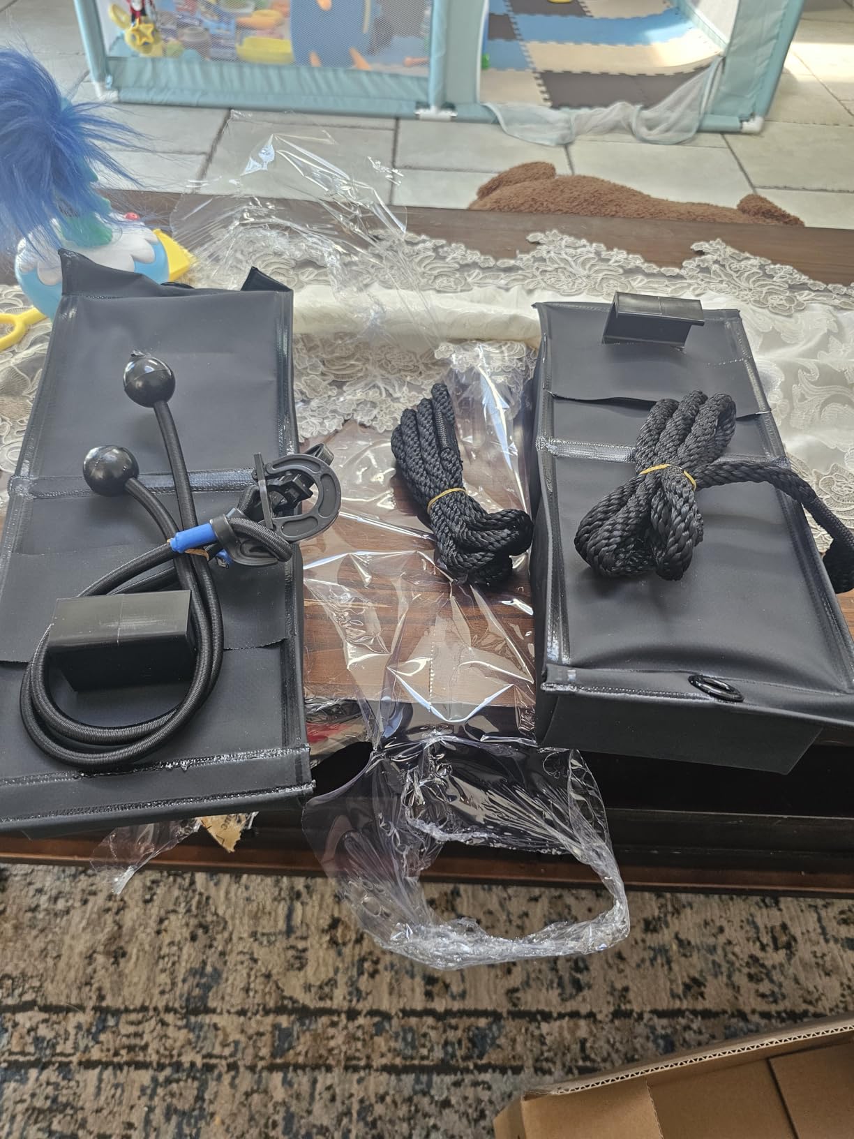 MDSTOP PWC Fender Bumper, Boat Fenders Bumpers with 2 Elastic Cords, 2 Boat Dock Rope, for Jet Ski Dock Fenders Boat Bumpers, 14x6x3.2inch customer photo 1