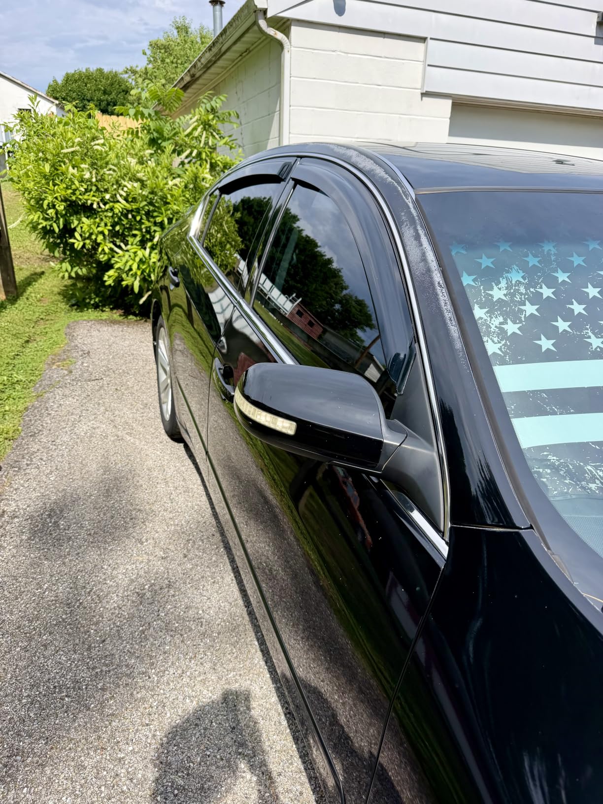 Window Visors Rain Guards Shield for 2001-2007 Toyota Sequoia, Out-Channel Window Vent Wind Deflectors Visors Shades for 01-07 Sequoia customer photo 2