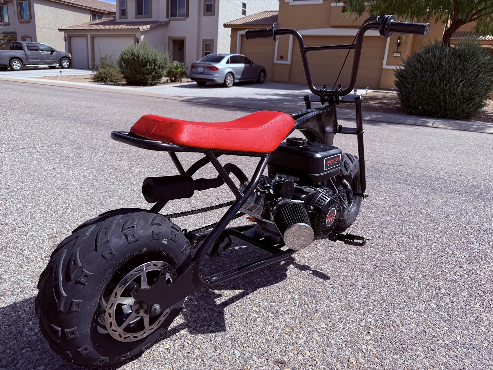4in Mini Bike Stretch Tabs Steel Kit For Motovox MBX10/MBX11& Mega Moto MMB80 MMB105 80cc 105cc customer photo 2