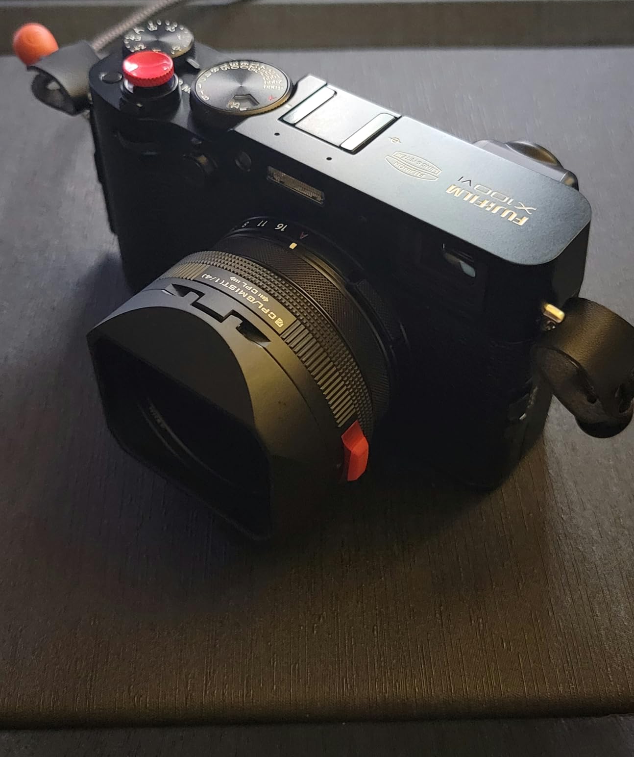 Fujifilm X100VI 40.2MP Mirrorless Camera with Fixed 23mm F2 Lens (APS-C X-Trans CMOS 5 Sensor, X-Processor 5, Hybrid Viewfinder) - Black customer photo 2