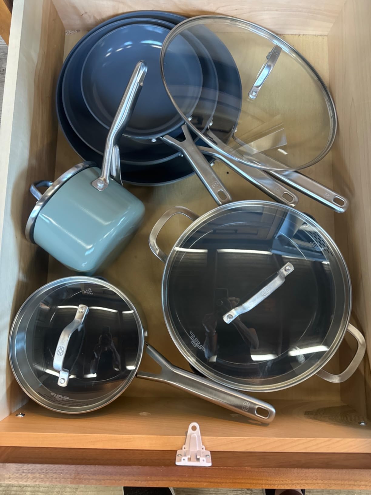 Calphalon Ceramic Nonstick 12-pc. Cookware Set customer photo 1
