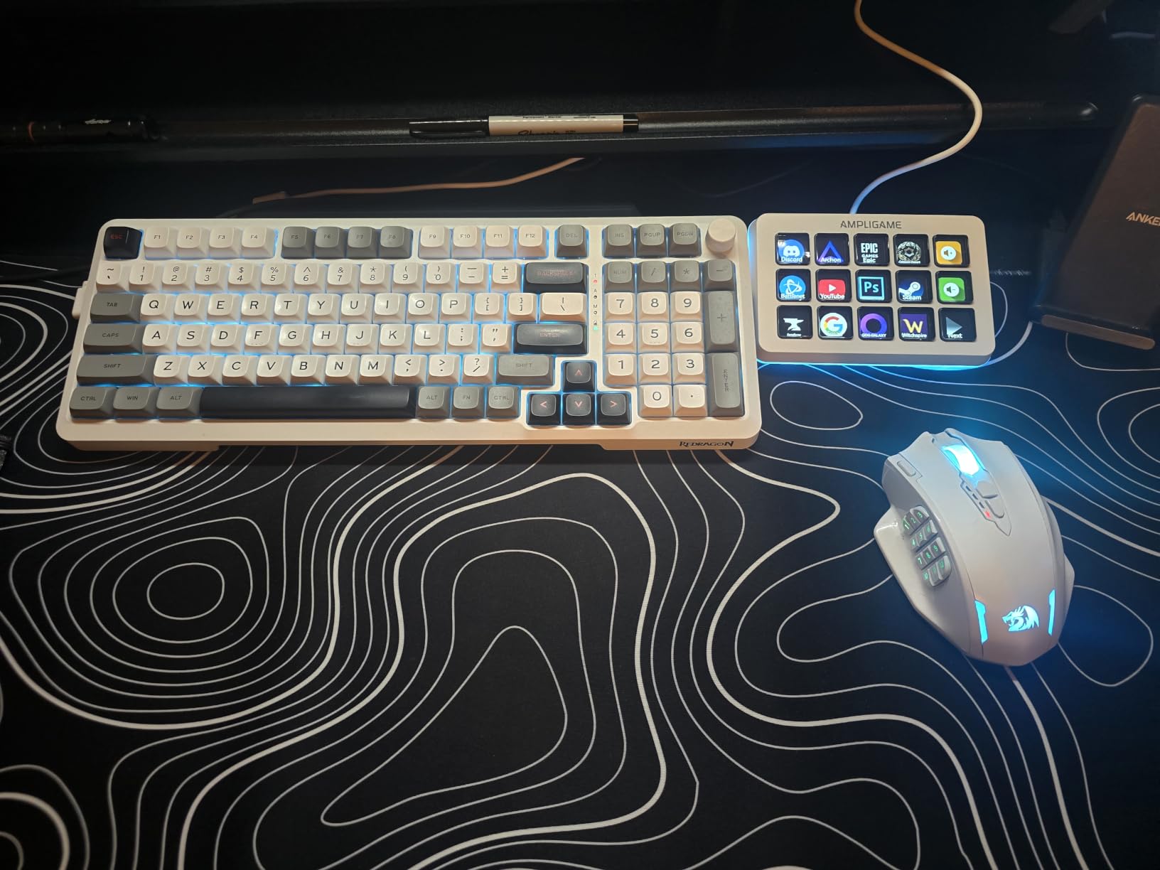 FIFINE AmpliGame Stream Controller with 15 Macro Keys, Streaming Keyboard with Trigger Actions in OBS/Twitch/YouTube/Streamlabs, Shortcut Buttons Keypad Works with Mac and PC-D6 customer photo 2
