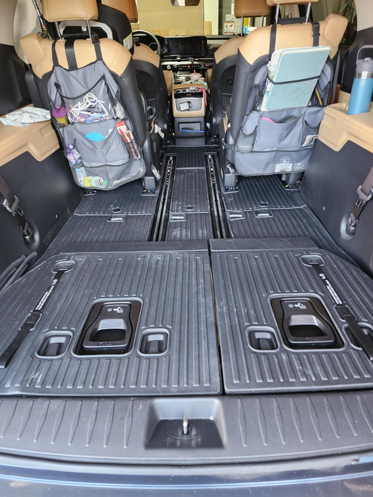 Floor Mats Set for 2021-2026 Kia Sorento Gasoline 6/7 Seats, All Weather TPE Backrest Mat Cargo Liner Trunk Mat Accessories customer photo 2
