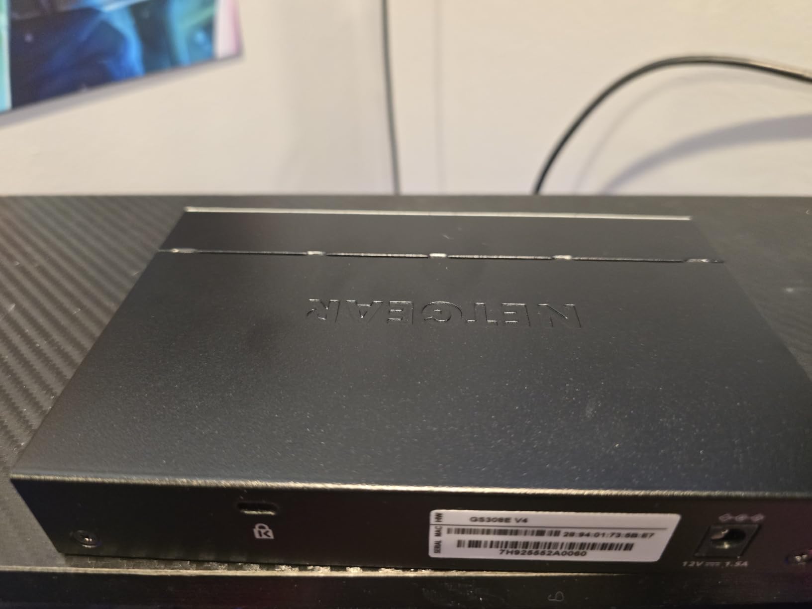 NETGEAR 8-Port Gigabit Ethernet Easy Smart Managed Essentials Switch (GS308E) - Desktop or Wall Mount, Home Network Hub, Office Ethernet Splitter, Silent Operation customer photo 1