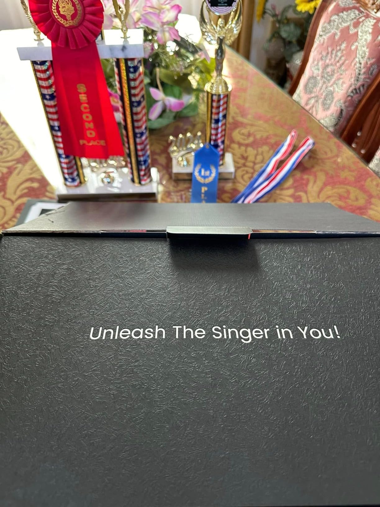 Ikarao Karaoke Machine for Adults, with Lyrics Display, 10.1