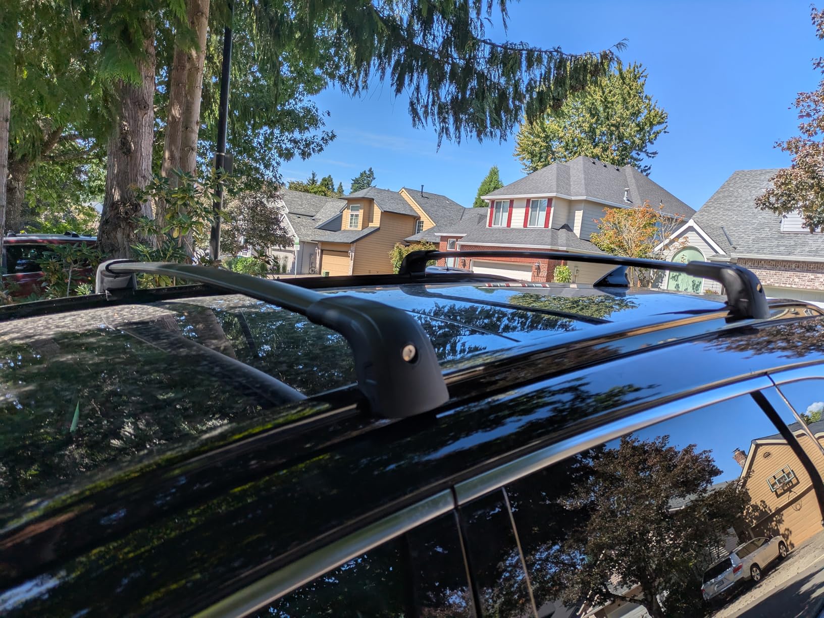 Tuyoung 300lbs Roof Rack Cross Bars Compatible with Hyundai Tucson 2016-2026 SEL/N Line/Limited, Lockable Heavy Duty Anti-Theft Aluminum Roof Rails Crossbars customer photo 2
