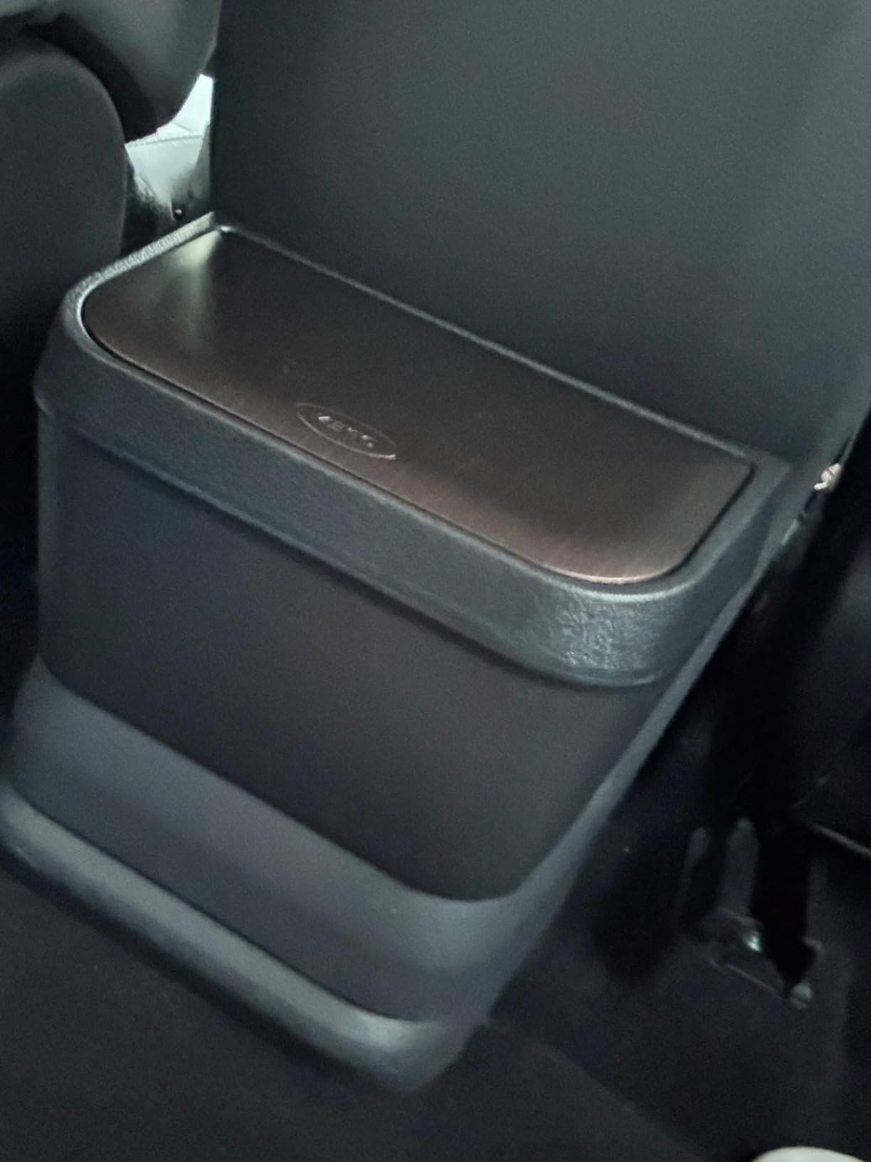 PACEWALKER for Toyota Sienna Car Trash Can Modification Waterproof in- Trash can Row Cup Holder Design for Toyota Sienna 2021-2025 Accessories Brown customer photo 1