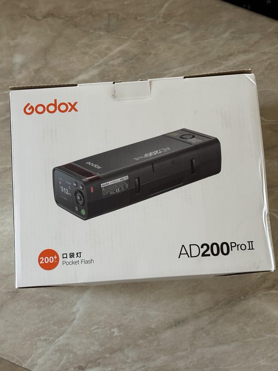 GODOX AD200 Pro II AD200Pro II Strobe Flash, TTL 200W Pocket Flash HSS 1/8000s, One-Tap Wireless Sync, Enhanced Color Screen, Photography Lighting for Canon, Sony, Nikon, Fuji, Olympus, Panasonic customer photo 2