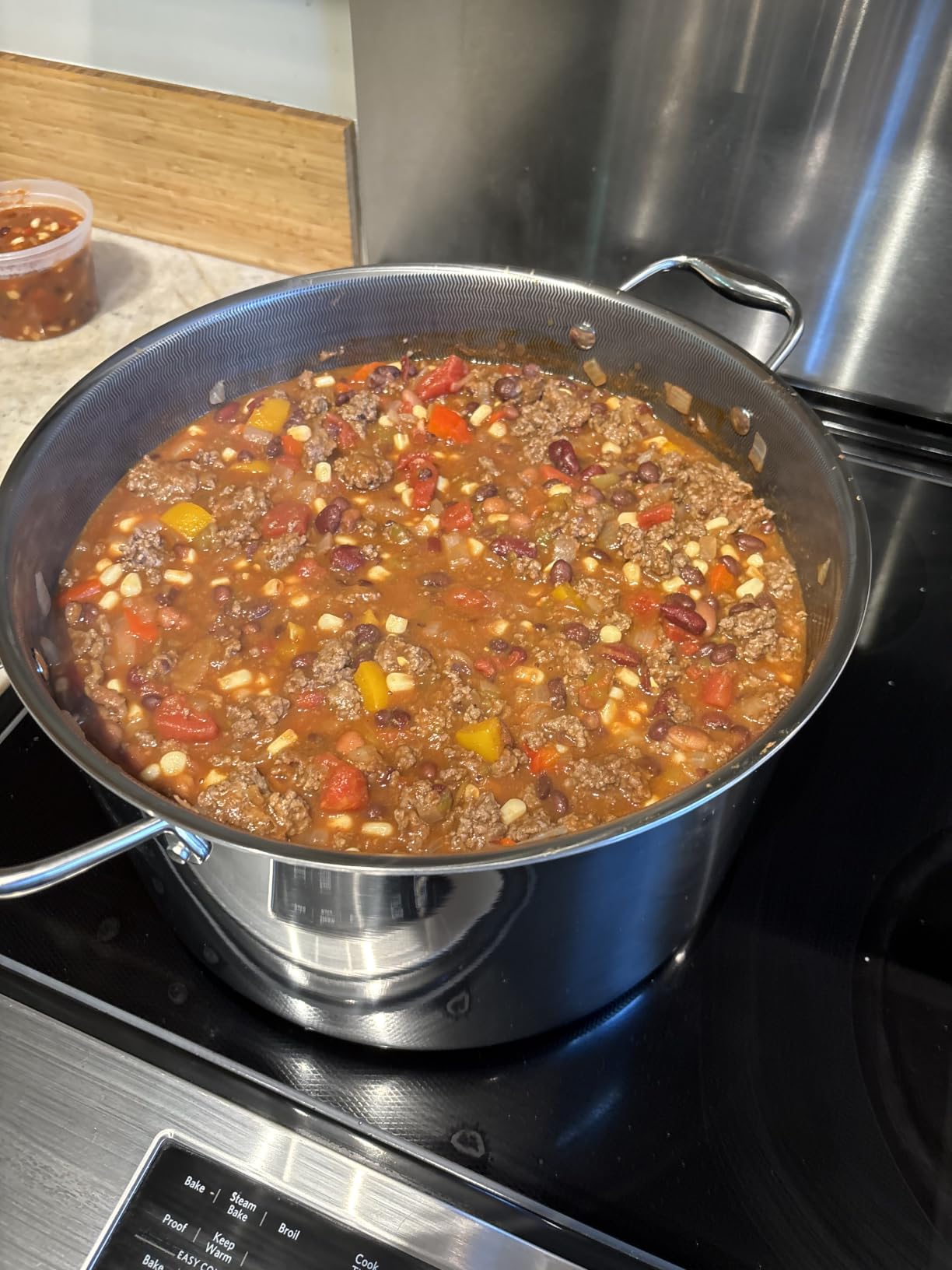 HexClad 12 Quart Hybrid Nonstick Stock Pot with Lid customer photo 1