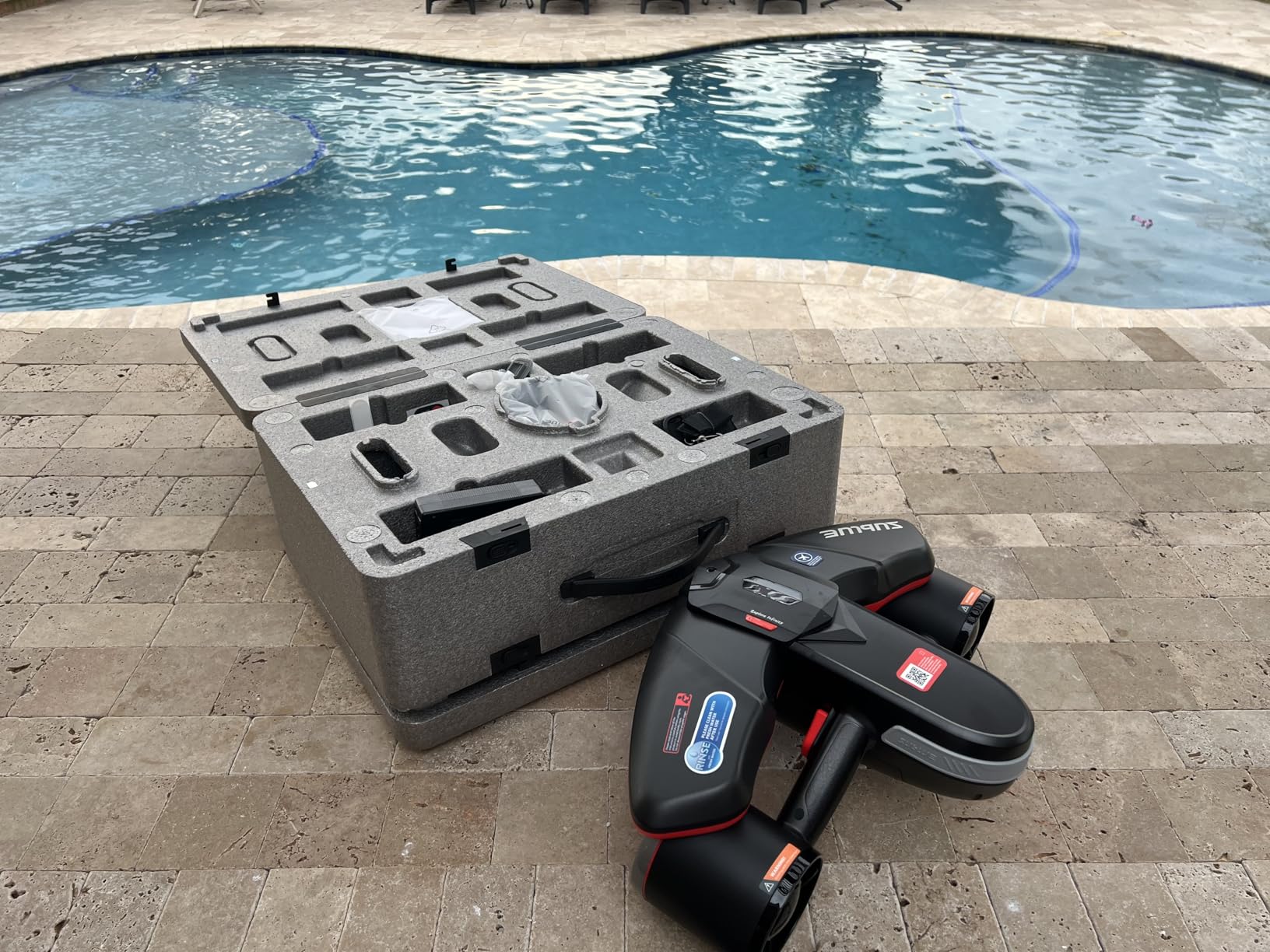sublue Navbow Navbow Plus Smart Professional Underwater Scooter Dual Motors with Camera Mount 3 Gear Speed 4.47mph 60 Mins 131ft Pool Diving Snorkeling Water Scooter for Adults customer photo 2