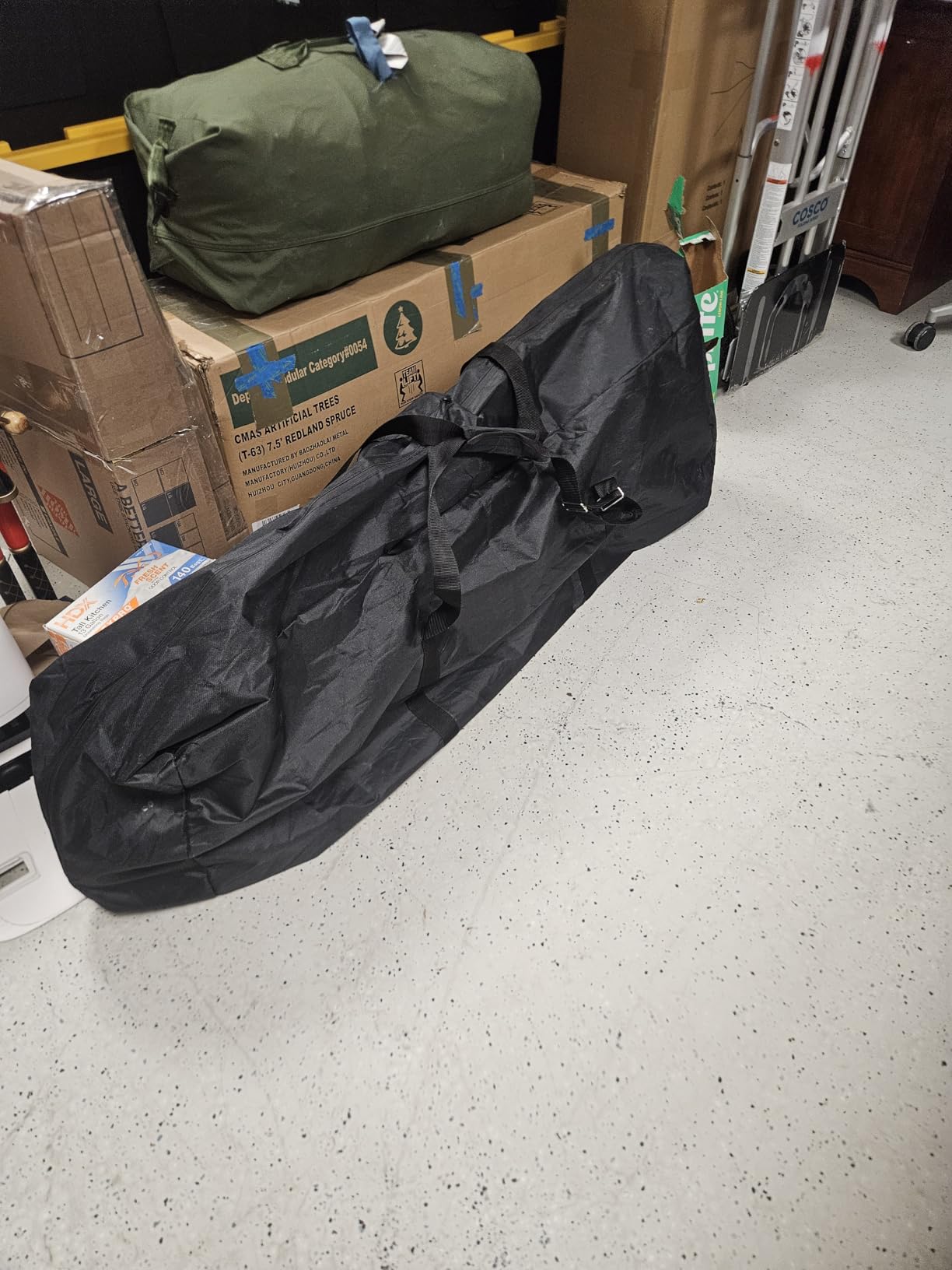 Electric Scooter Bag Storage, Heavy Duty 840D Electric Scooter Carrying Bag with Padded Carry Strap and Double Open Waterproof Zipper, Universal Scooter Accessories for Most Electric Scooter Models customer photo 1