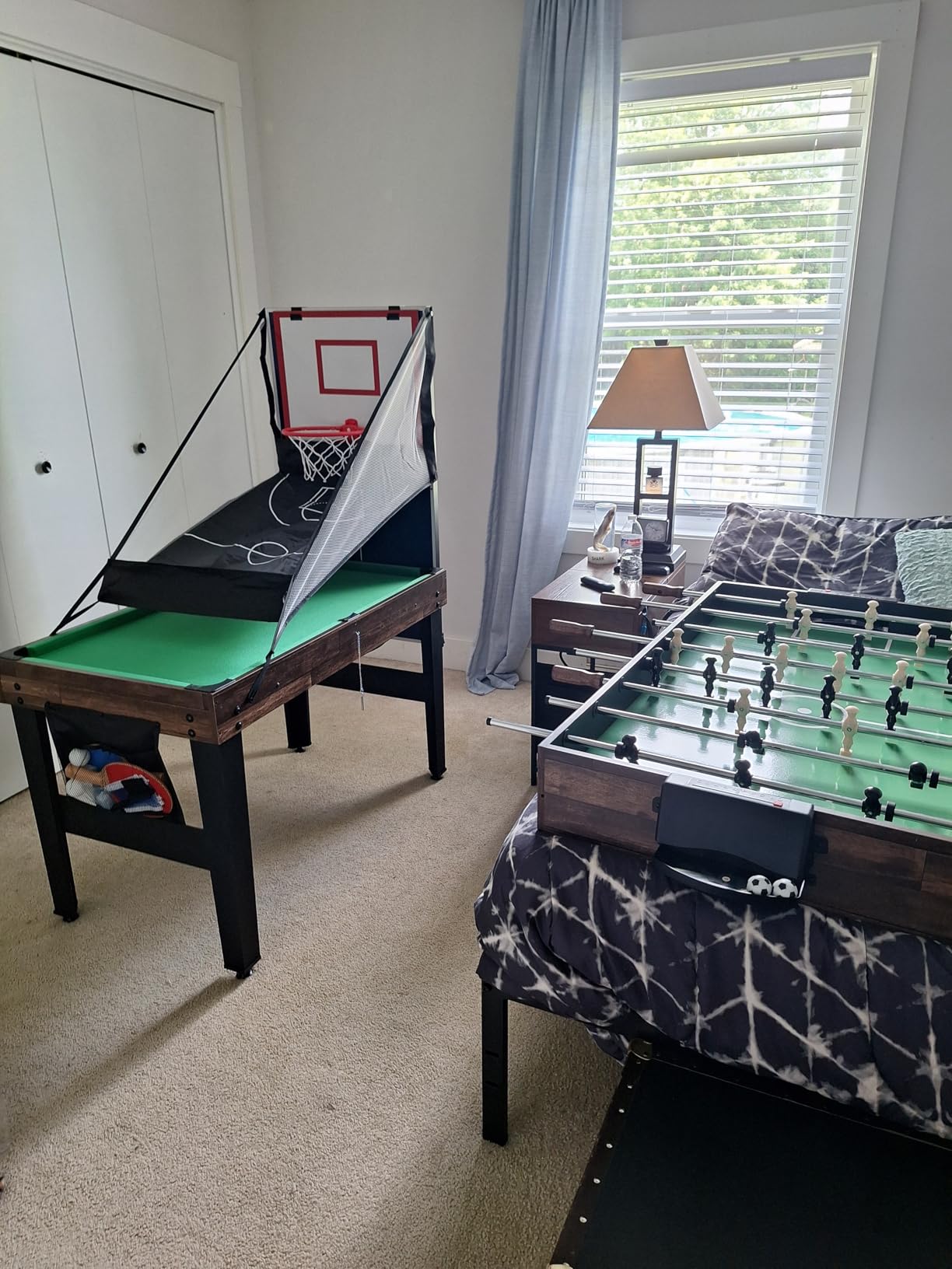 Best Choice Products Combo Game Table Set for Home, Game Room, Friends & Family w/Ping Pong, Foosball, Basketball, Air Hockey, Archery, Chess, Checkers, Shuffleboard, Bowling customer photo 1