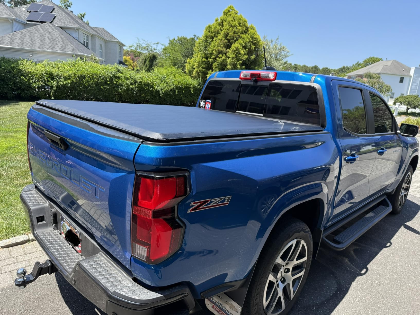 Tyger Auto T1 Soft Roll-up Truck Bed Tonneau Cover Compatible with 2023-2026 Chevy Colorado GMC Canyon | 5'1