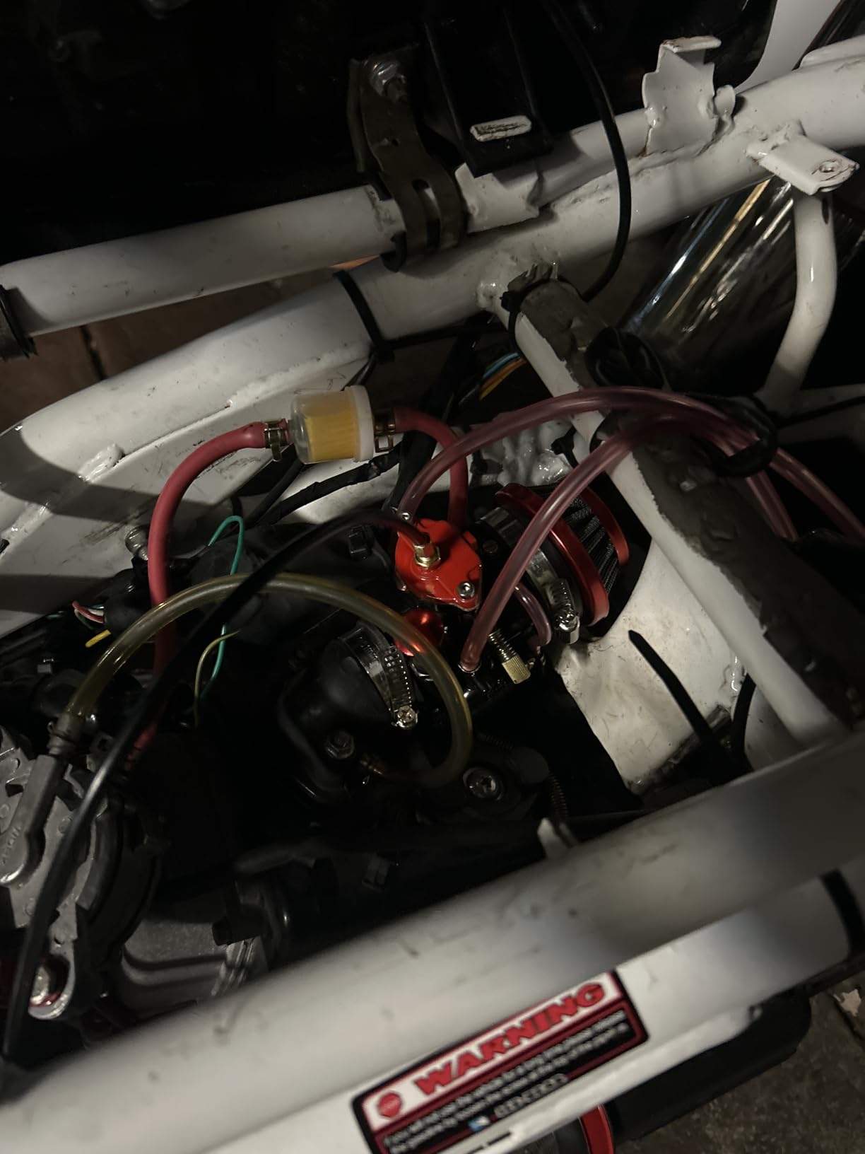 PWK28mm Carburetor Kit for Predator 212, Upgrade for Coleman Predator 196cc 212cc 224cc Engine, Baja Warrior MB200 KT196 GX160 6.5hp Engine with Intake Manifold 48mm Air Filter customer photo 2