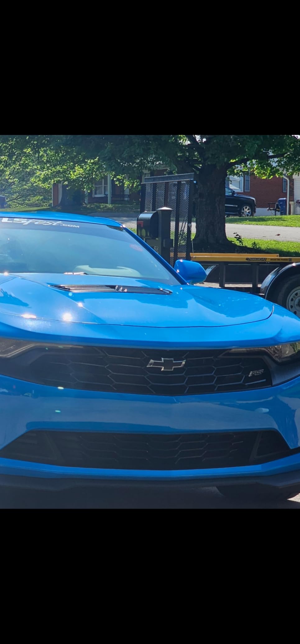 RT-TCZ for Camaro Front Bumper Grille Side Trim Cover Fit for Chevy Camaro 2019 up Black Exterior Accessories 2pcs customer photo 1