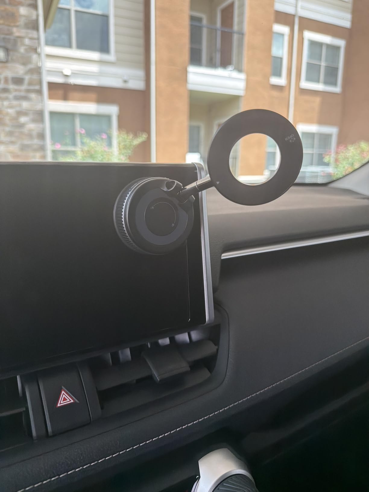 Jononser Magnetic Suction Cup Phone Mount for Magsafe, 360 Degree Adjustable Magnetic Car Phone Holder, Pocket Size Foldable Car Mount, Cell Phone Holders for Your Car for iPhone 17 16 15 14 13 12 Series customer photo 2