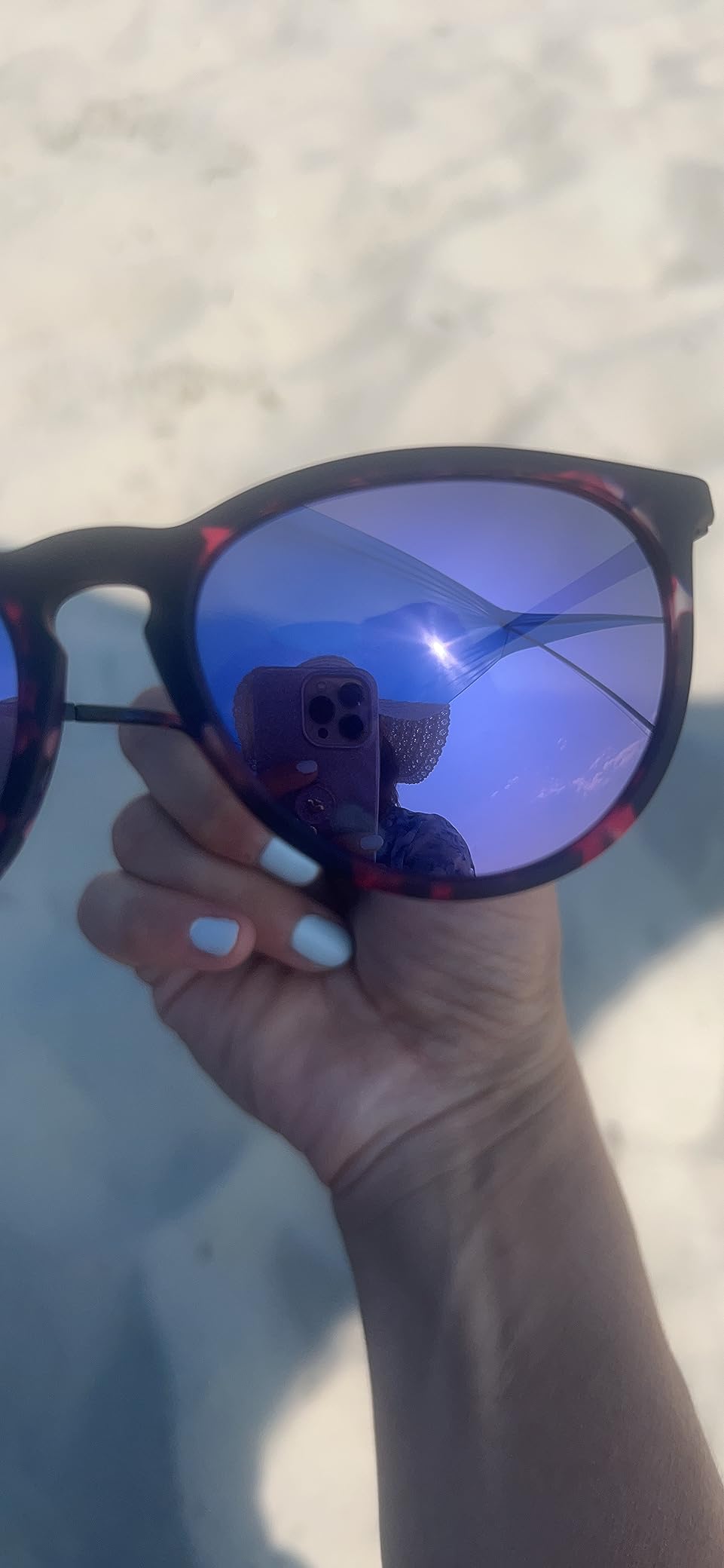 Blenders Eyewear North Park - Polarized Sunglasses - Classic Shape, Mixed Metal Frame - 100% UV Protection - For Men & Women customer photo 1