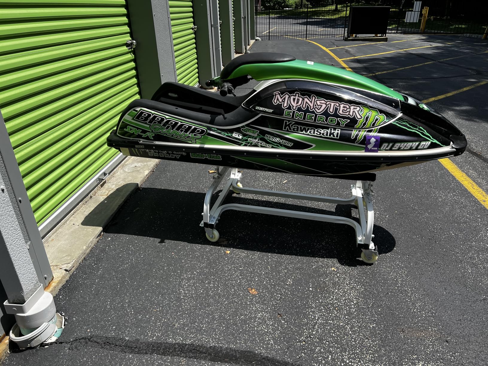 VEVOR Watercraft PWC Dolly, 1300 lbs Load Capacity, Jet Ski Stand PWC Cart for Moving Watercraft, Adjustable Bunks with 4 Casters & 2 Brakes, Heavy-Duty Jet Ski Cart for Kayaks, Jet Skis, Speedboats customer photo 1