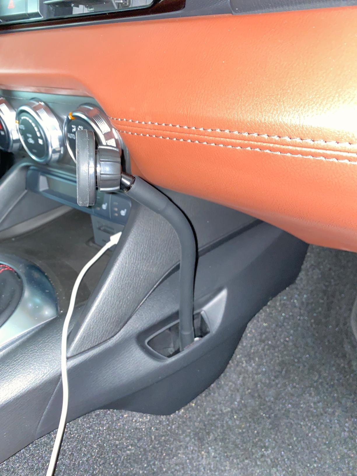 CravenSpeed Gemini Phone Mount Compatible with Mazda MX-5 Miata ND 2016-2025 | Magsafe Magnet Mount | Flexible Arm | Hands Free Phone Mount customer photo 1