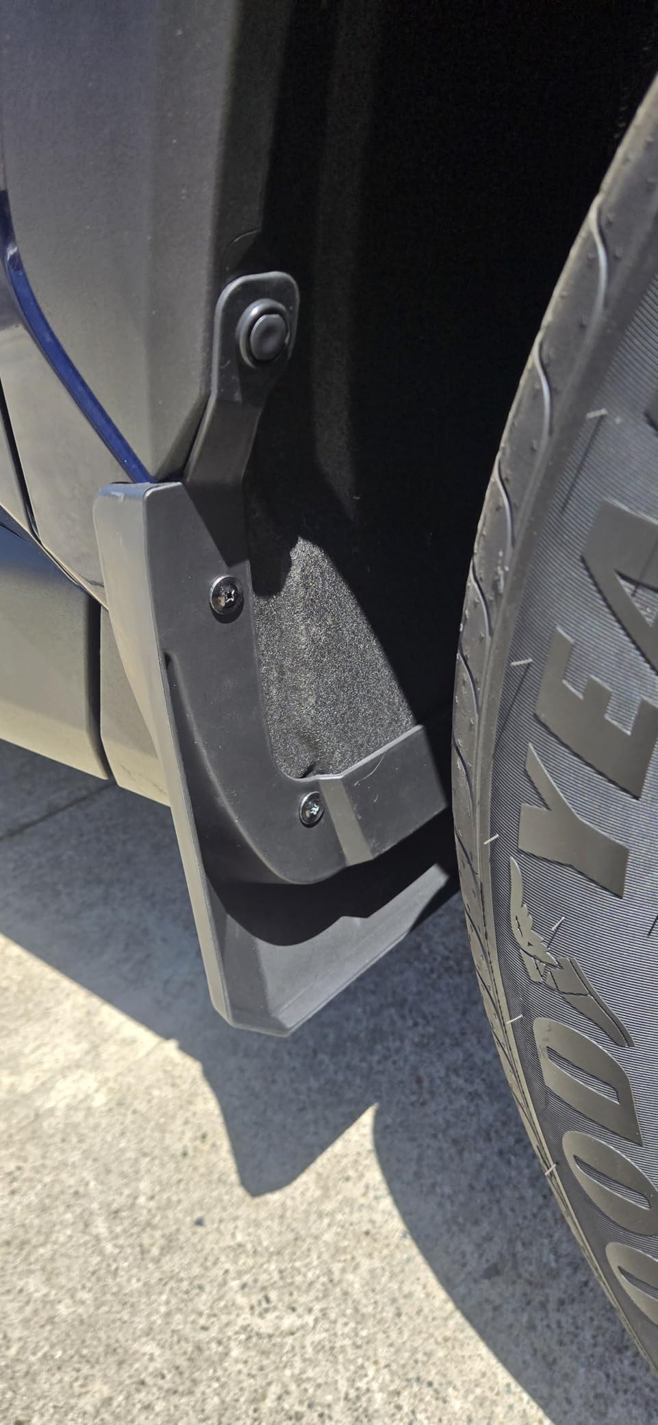 No Drill Mud Flaps Splash Guards Compatible with 2023-2026 Honda CR-V CRV (Gas Only), OEM Style Textured Black Custom Fit All Weather Exterior Accessories (4PCS) customer photo 2