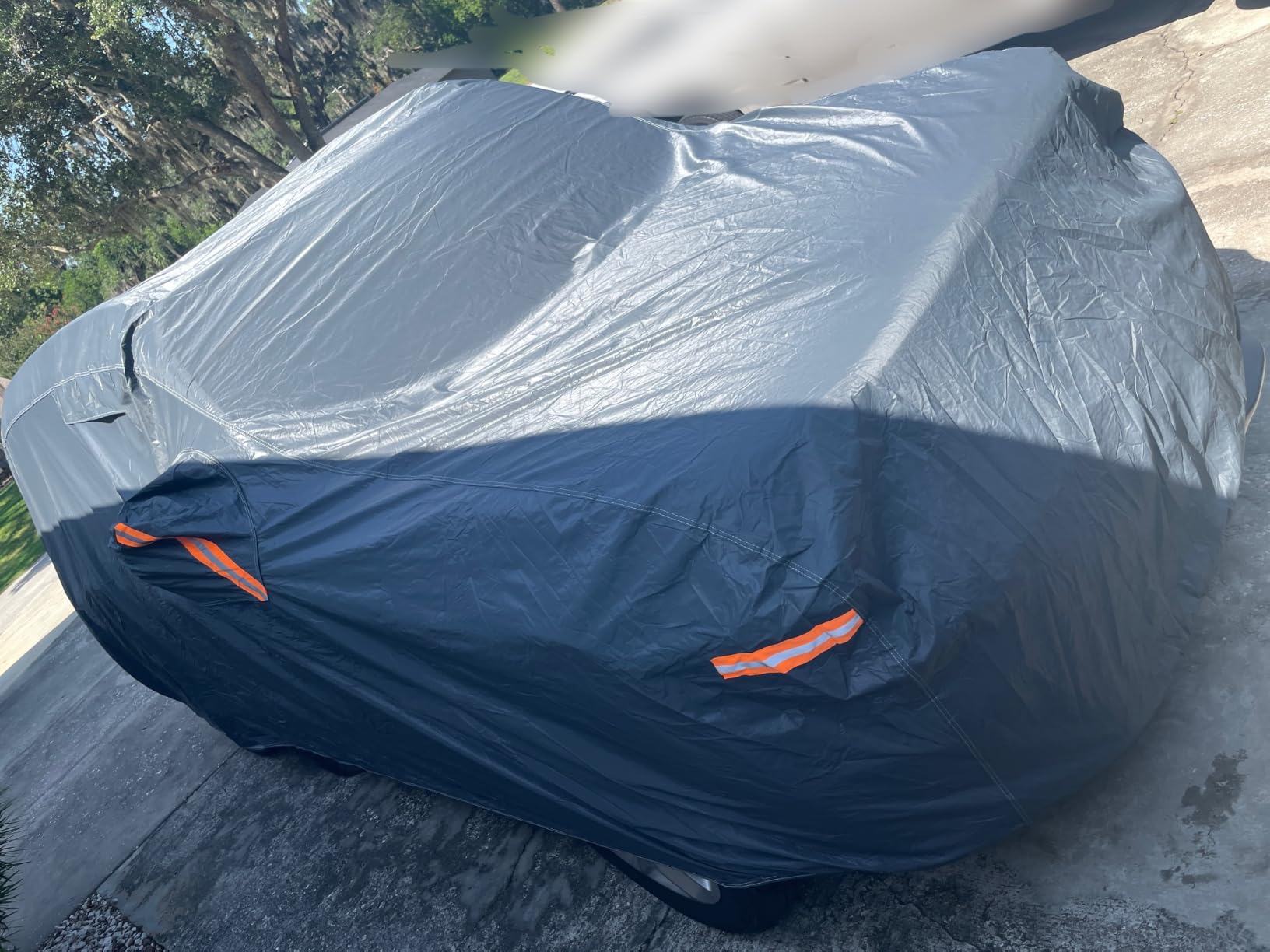 GUNHYI Premium Car Cover Custom Fit Audi Q5 (2008-2026), 16 Layers Heavy Duty Car Cover Waterproof All Weather with Zipper Door for Sun Rain Snow Dust Uv Protection customer photo 1