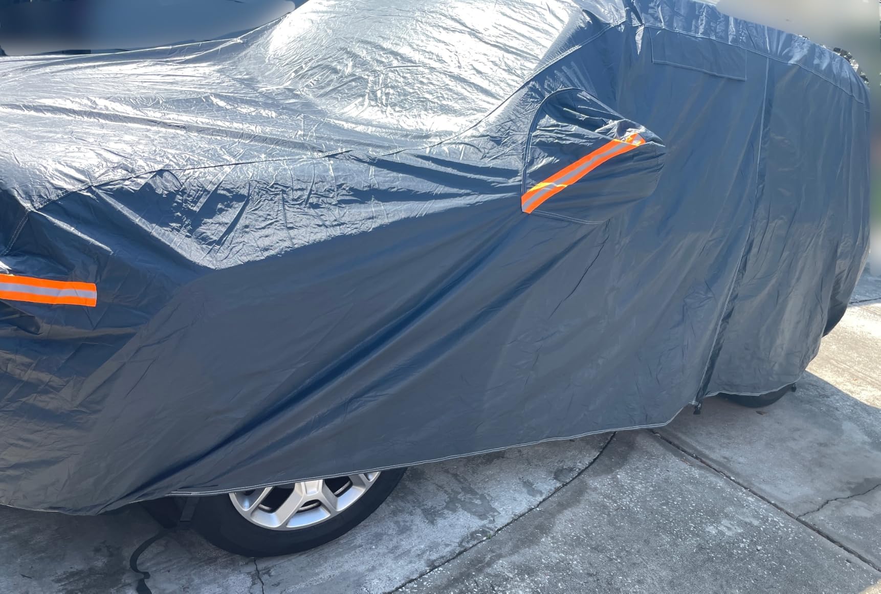 GUNHYI Premium Car Cover Custom Fit Audi Q5 (2008-2026), 16 Layers Heavy Duty Car Cover Waterproof All Weather with Zipper Door for Sun Rain Snow Dust Uv Protection customer photo 2