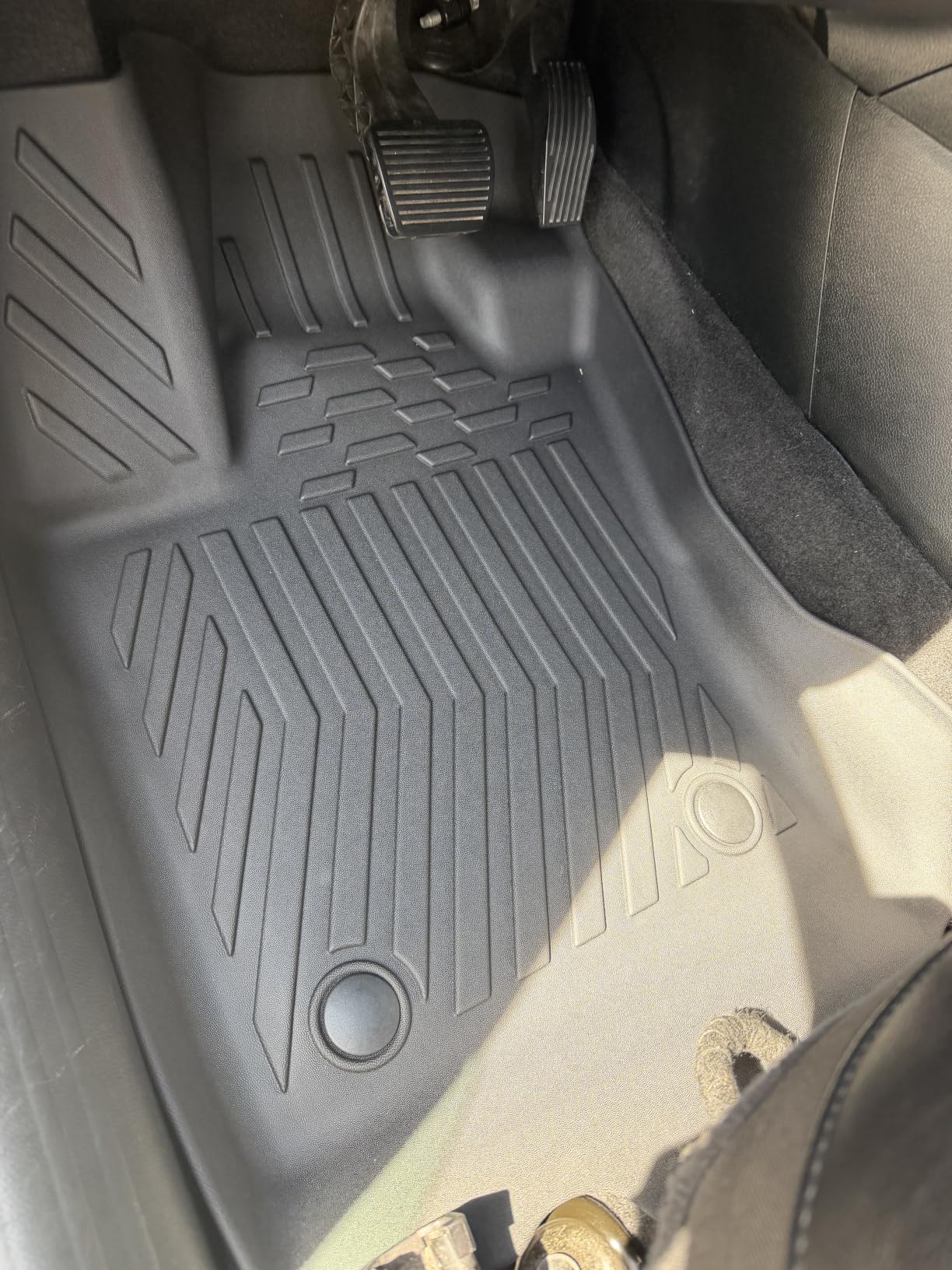 Floor Mats for Jeep Compass 2017-2026, All Weather Floor Mats Cargo Liner with Backrest Protectors and Door Sill Guards Accessories, Full Coverage Set (Fit New Body Style 2nd Generation) customer photo 2