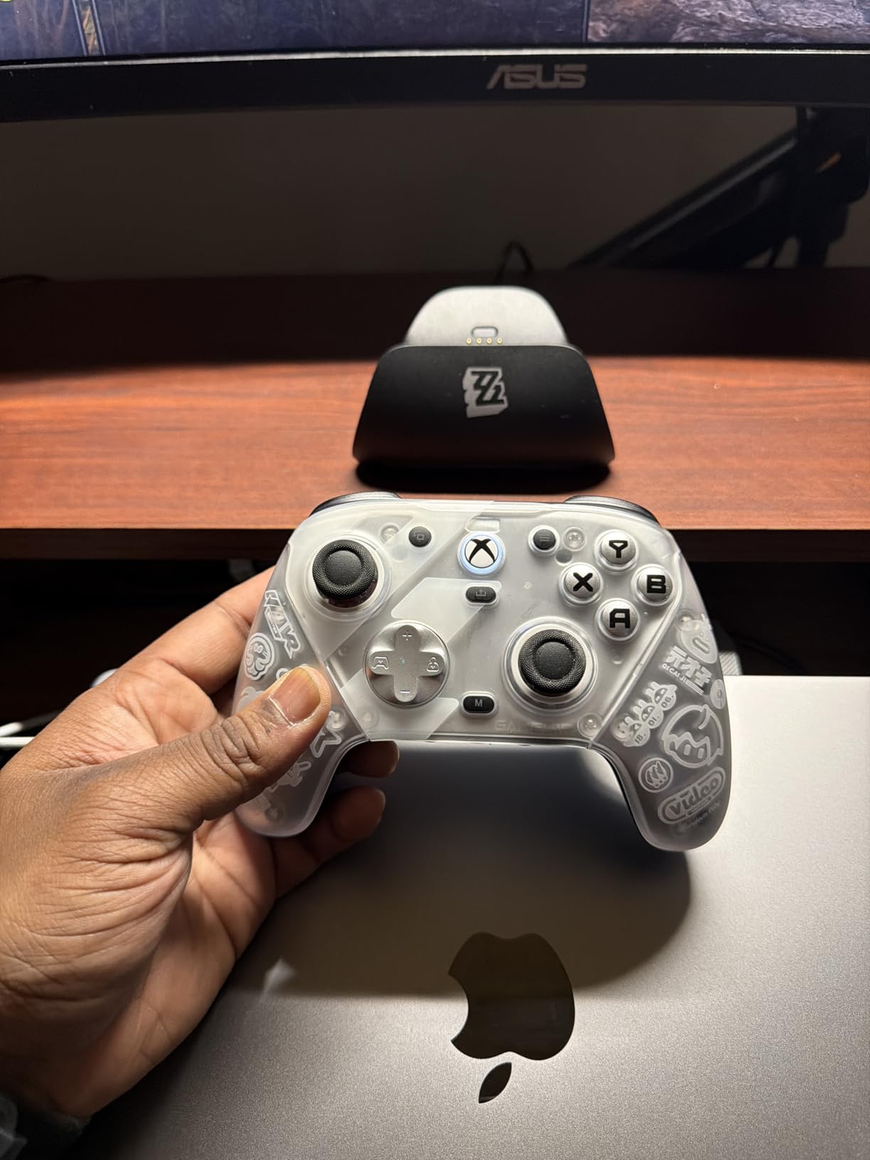 GameSir G7 Pro Wireless XBOX Controller (TMR Sticks, Hall Effect Triggers, 4 Remappable Buttons, 1000Hz Polling Rate, Charging Dock) customer photo 2
