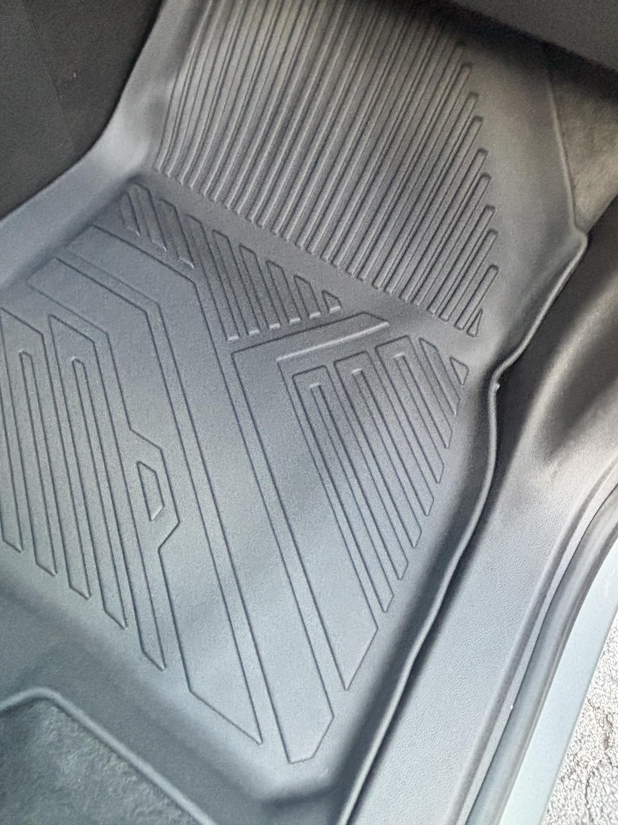 Floor Mats for Chevy Suburban/GMC Yukon XL/Cadillac Escalade ESV 2021-2026, All Weather Cargo Liner with Backrest Cover and Door Sill Guards Accessories, Full Coverage Set (Fit 7 Seats) customer photo 1