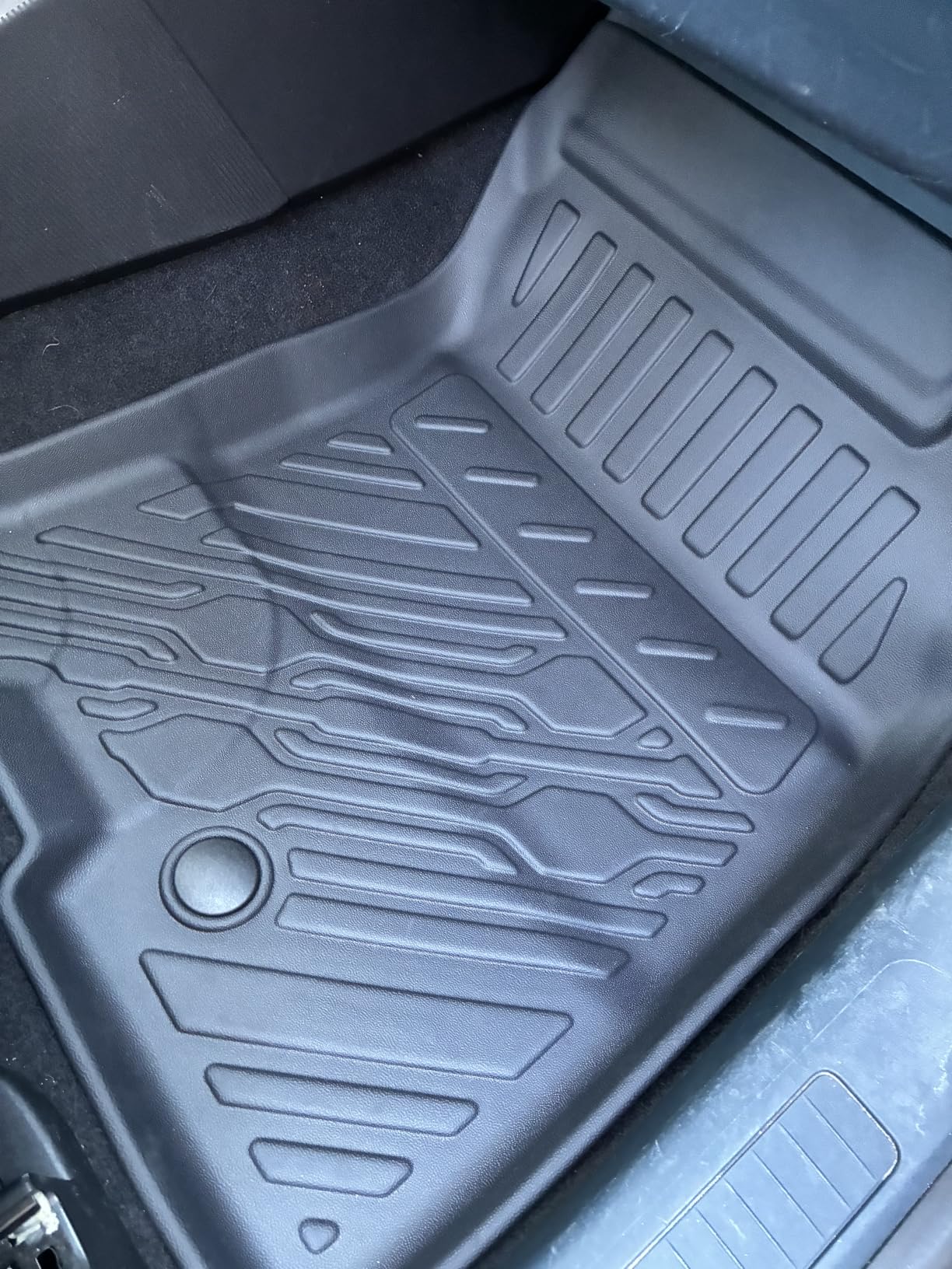 Floor Mats for 2026 2025 2024 Ford Ranger SuperCrew Cab, TPE All Weather Durable Floor Liners Door Sill Guards for Ford Ranger Accessories customer photo 1