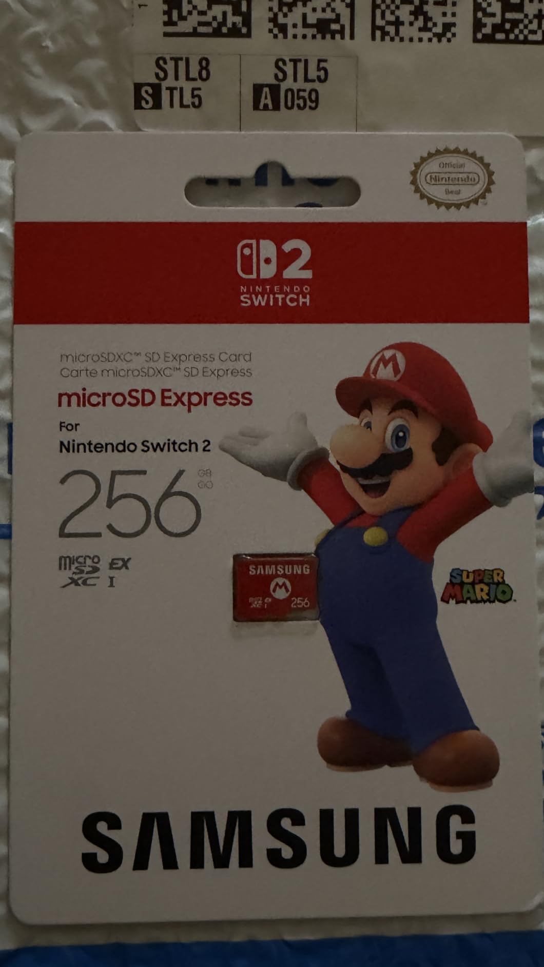 Samsung microSD Express Card 256GB for Nintendo Switch 2 customer photo 1