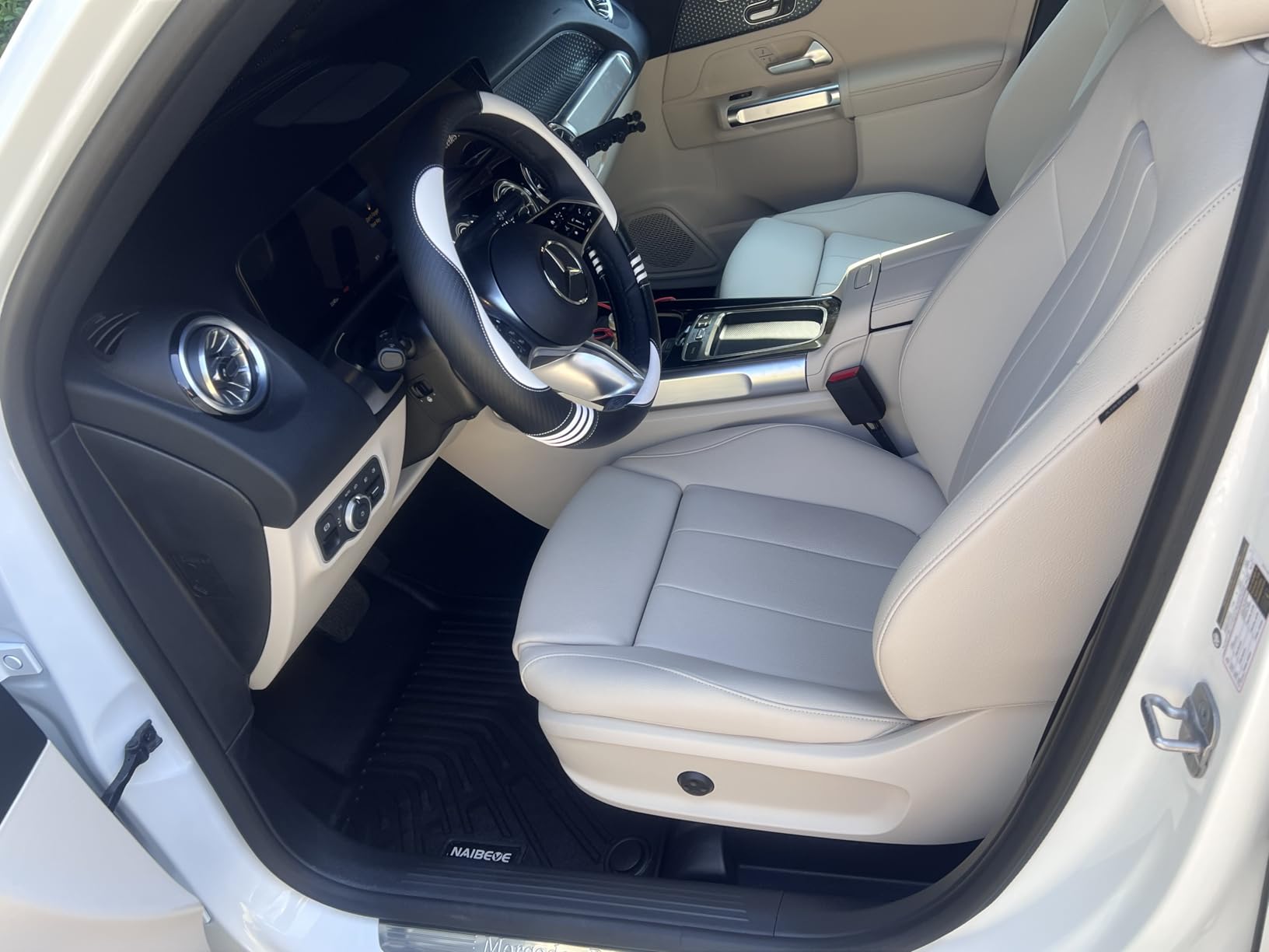 Naibeve Floor Mats for Nissan Maxima 2016-2024 - All Weather Custom Fit for Nissan Maxima Floor Mats Liners with Cargo Liner Accessories customer photo 2
