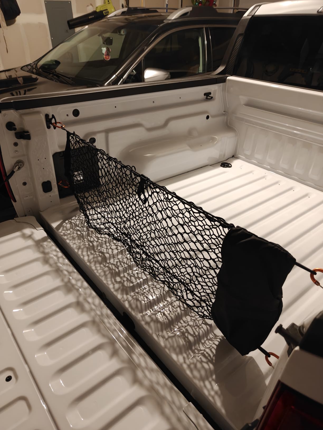 TacoNets Envelope Cargo Net for Subaru Outback - Fits 2015-Current - Upgraded 5mm Bungee - Integrated Storage Bag - Heavy Duty Hooks - Designed in USA customer photo 2