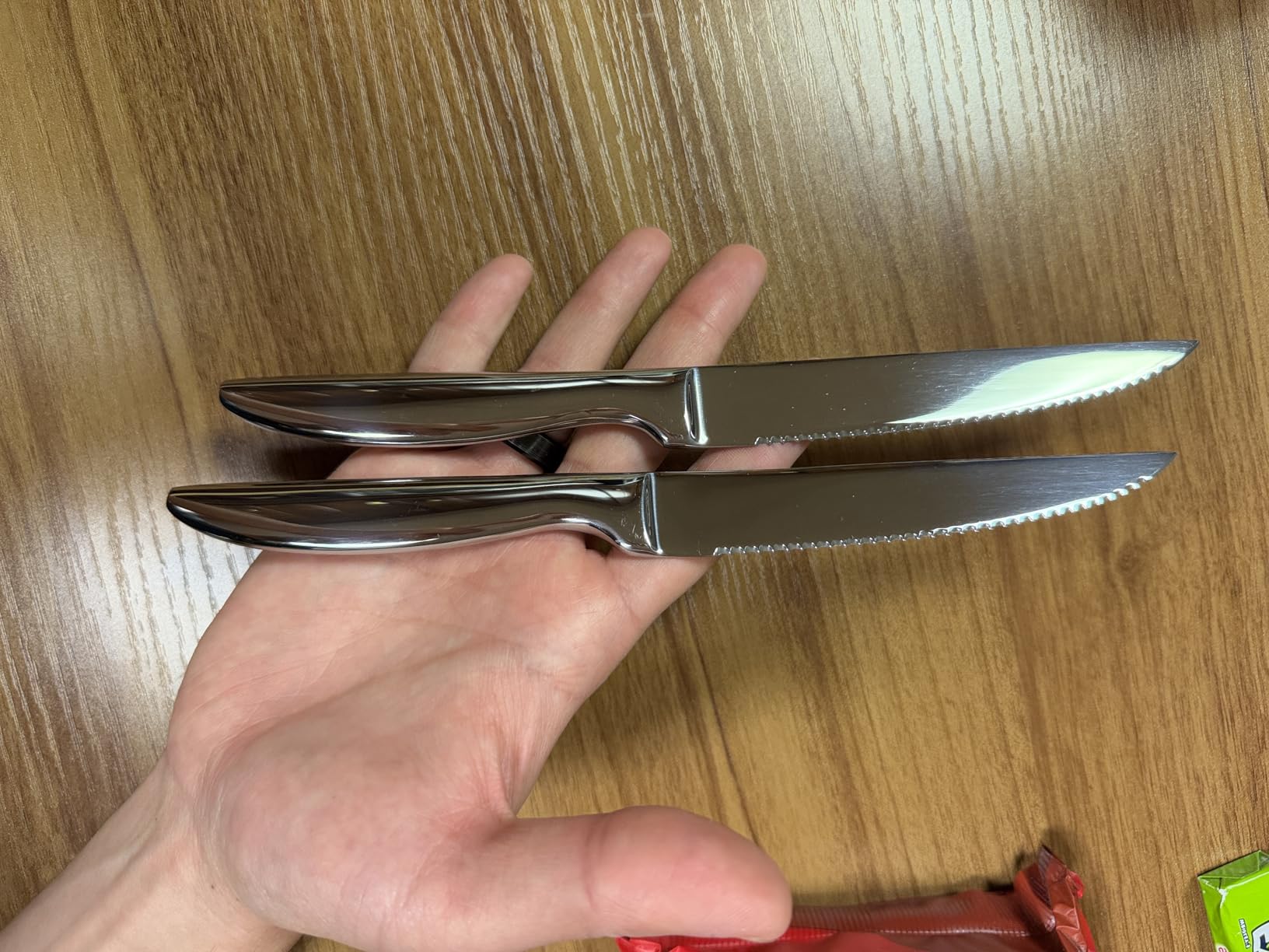 Steak Knife Set of 8, Serrated Steak Knife, Kitchen Steak Knives, Steak Knives Dishwasher Safe, Stainless Steel Knives customer photo 1