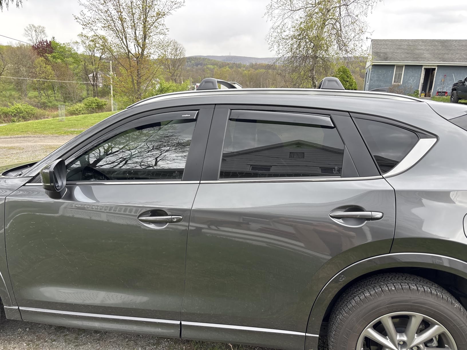 Goodyear Shatterproof In-Channel Window Deflectors for Volkswagen VW Jetta 2019-2026, Rain Guards, Window Visors for Cars, Vent Deflector customer photo 2