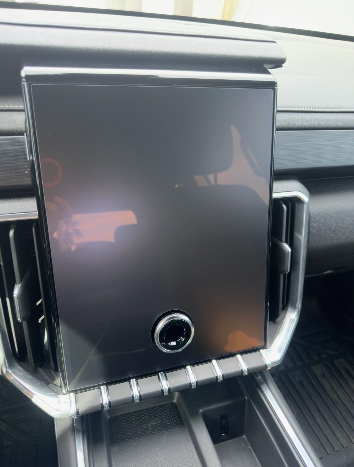 Anti-Glare Matte 2024-2026 Acadia Screen Protector, for GMC Acadia (Elevation/AT4/Denali) 15-inch Touch Screen, 9H Tempered Glass HD&Anti-Fingerprint customer photo 1