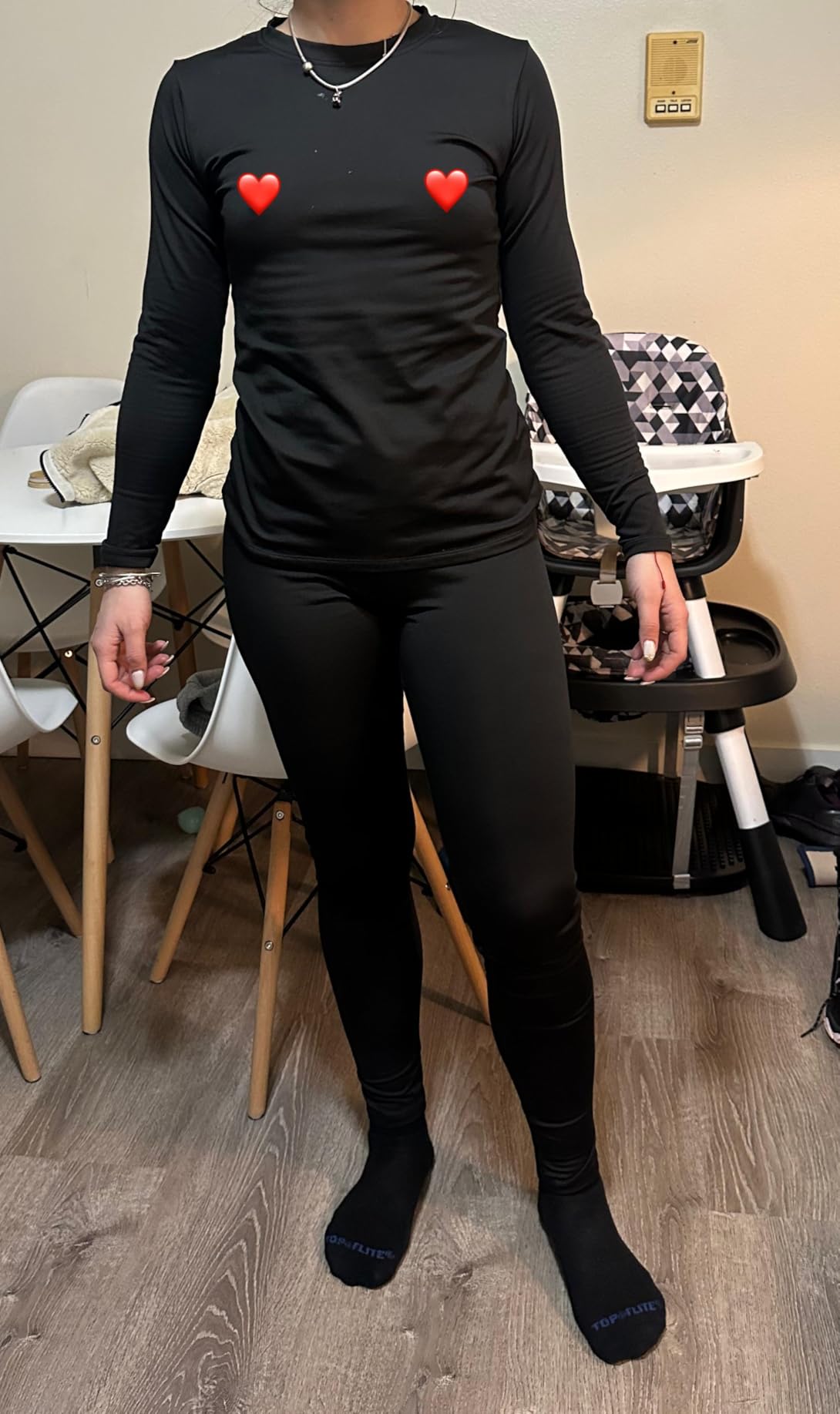 Thermal Underwear for Women Thermal Set Fleece Lined Leggings Long Johns customer photo 1