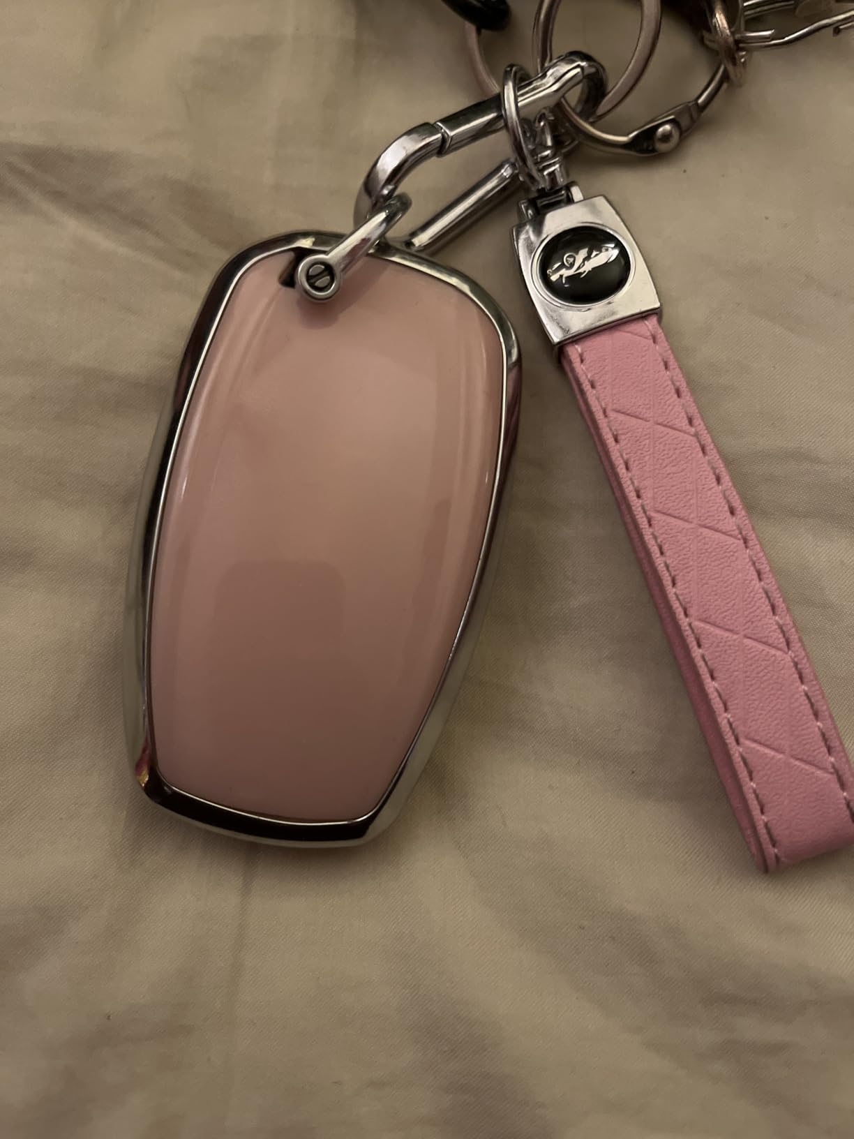 MILD EAST for Lincoln Key Fob Cover Compatible with Aviator Corsair Nautilus Navigator Continental MKC MKZ MKX Key Shell Case customer photo 2